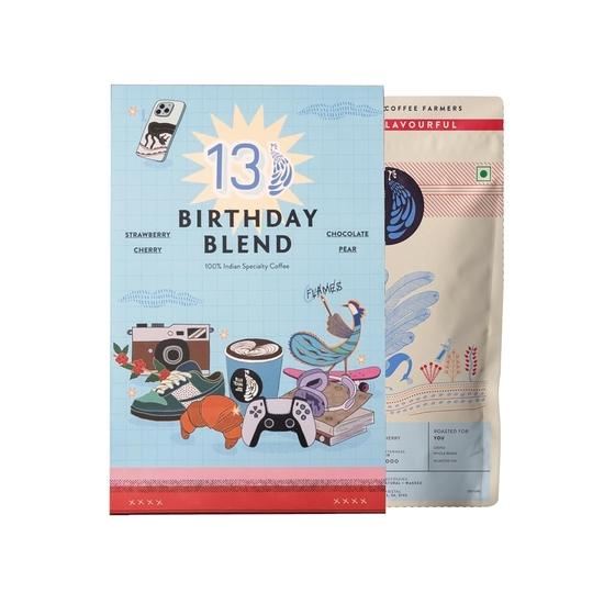 Blue Tokai Coffee Roasters 13th Birthday Blend - Medium Roast | 100g 100GM