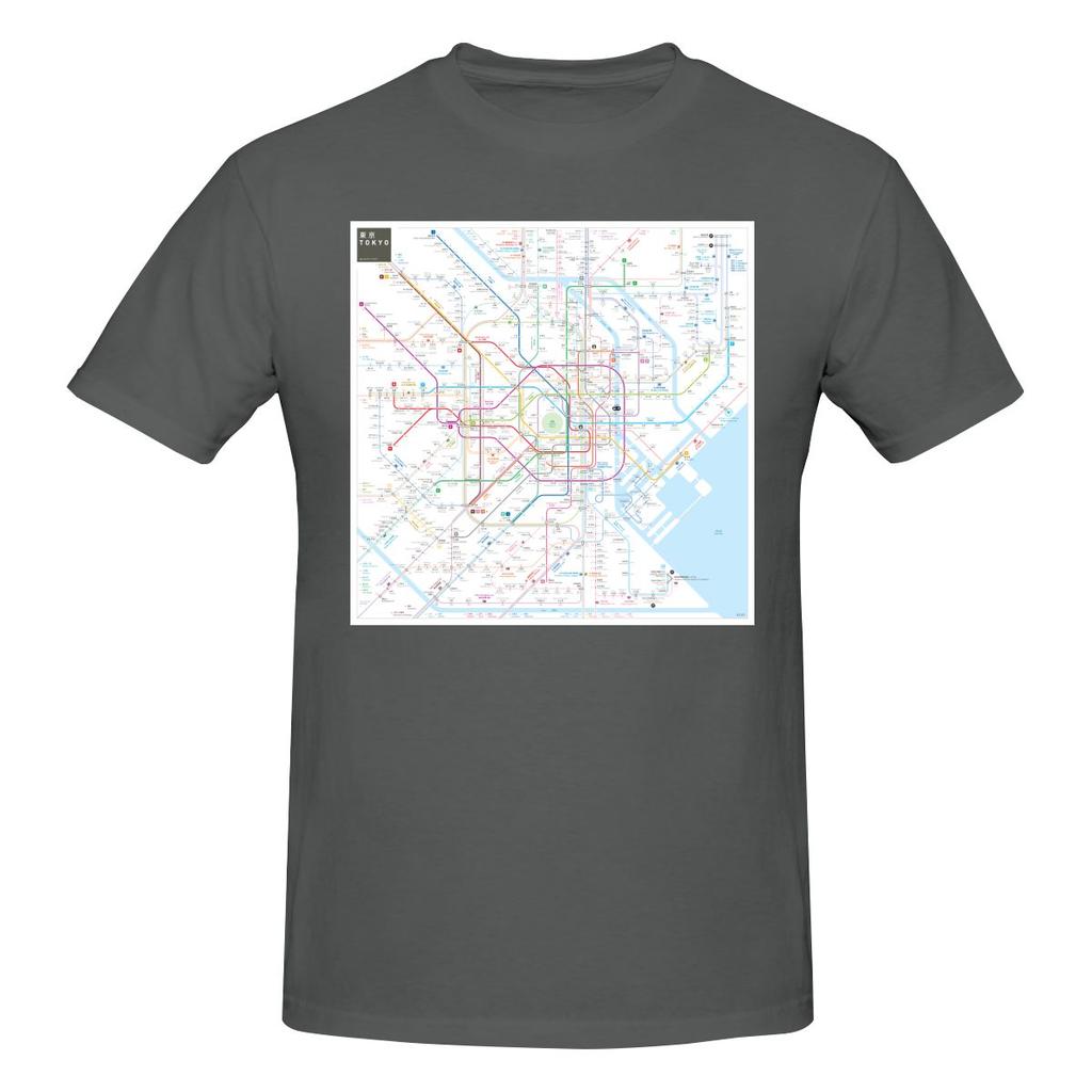 Funny Tokyo Metro Map Unisexs Printed Tshirt Unisex T Shirtt Shirt