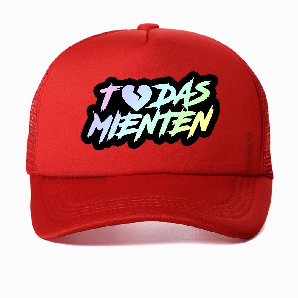 

TODAS MIENTEN Breathable Mesh Baseball Caps unisex summer fashion snapback hat outdoor adjustable trucker hats Adjustable