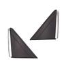 Authentic 1 Pair Triangle Mirror Cover Outer Trim Panel For 08-16 Town & Country 08-19 Dodge Caravan 1BE431XFAA 1BE421XFAA