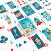 Disney Toy playing cards featuring Buzz and Story-inspired Woody, Lightyear, more.