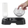Gamelle et Distributeur d'Eau - THE CONCEPT - Ergonomique - Noir - Pour Chats - Intérieur