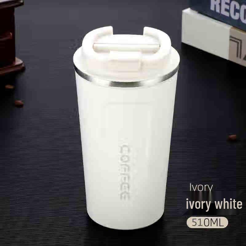 MINGHUI 510ml Stainless Steel Insulated Coffee Travel Mug