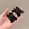 Samt-Schmetterlings-Haarklammern-Set,Vintage Elegante Schleifen-Haaraccessoires,Einfarbige Kleine Haarspangen für Damen,Geburtstag Festival