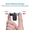 For GoPro HERO13 Black / MAX2 PULUZ Magnetic Quick Release Metal Base (Black)