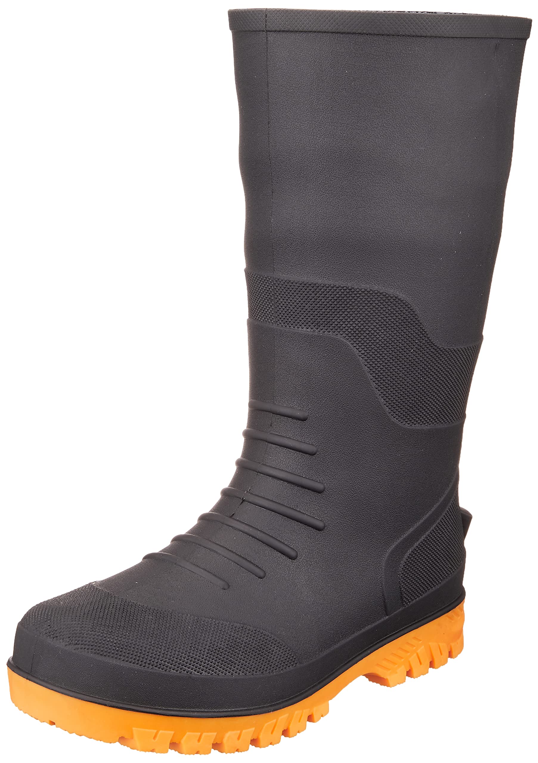 

Fukuyama Rubber Galore Work Shoes, Black, Size 25.5 cm, 3E