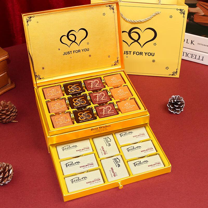 Godiva Fidèle Duo Chocolate Gift Box