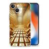Handyhülle Für iPhone 17 Air Cases iPhone 16 15 12 13 14 Pro Max SE 7 8 Plus iPhone11 Klare Weiche Hülle Gold Geld Muster