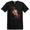 Horror Slasher Clawed Glove Burned Face Vintage Graphic T Shirt Halloween Tee