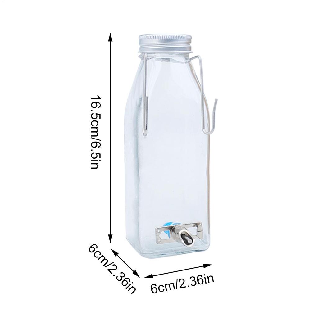 Water Bottle for Hamster 350ml Bunny Drinker Chinchilla Watering Container for Pet Parents Animal Lovers Keepers Shops Living