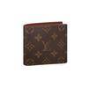 Marco Wallet Classic Monogram Coated Button Bag Modern Elegant Practical Portable Coated Canvas Wallet Women Wallet Brown M62288