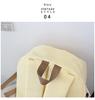 Japanese & Korean Style Cute School Backpack with Bow - Versatile for Middle & High School Students, Casual & Simple Solid Color Design