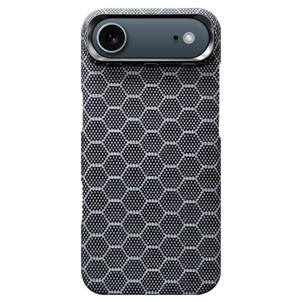 

Для iPhone Чехол с магнитной защитой Honeycomb Texture Арамидное волокно Чехол для телефона Совместимый с MagSafe