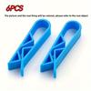 6pcs of Non-Slip Clips for Trash Cans, Designed for Securing Garbage Bags, Suitable for Home Kitchens, Bathrooms, Schools, And Dorms