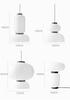 Modern minimalist rice paper lamp Japanese homestay Noguchi brave handmade rice paper pendant light Wabi Sabi medieval style