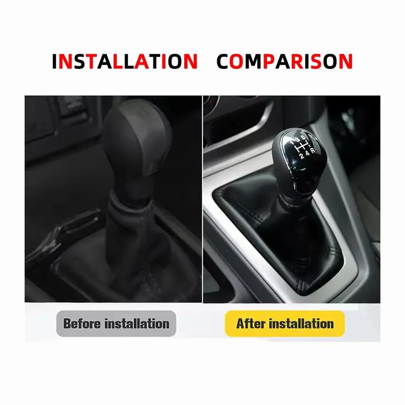 Fit For Ford Mondeo Mk4 Focus MK2 6-speed Shift Knob Automotive Part Manual Shift Lever Handball Gear Shift Interior Parts