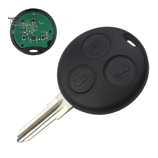 433.92MHz 3 Buttons Smart Remote Key for Benz Fortwo Forfour Roadster