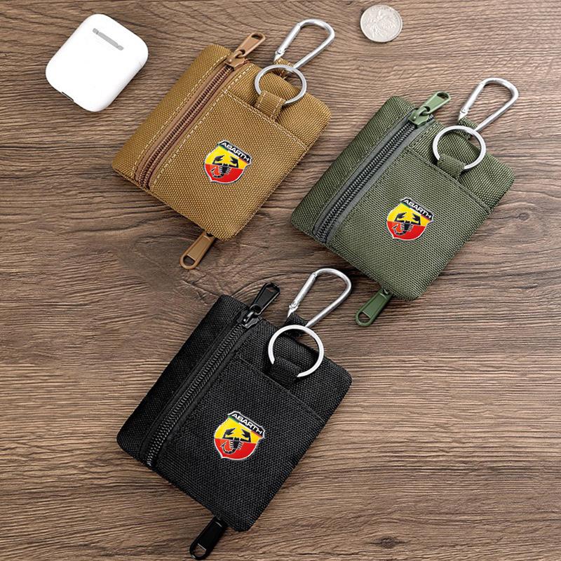 HIPNG1 Car EDC Outdoor Tactical Mini Multi Functional Storage Bag For Abarth 595 Abarth 500 Abarth 124125 500 695 5CC Spider Accessory