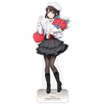2D Cospa How To Raise a Boring Girlfriend Fine Original Illustration Megumi Kato Acrylic Stand Birthday Date [Official] Saekano: (Large) Ver.