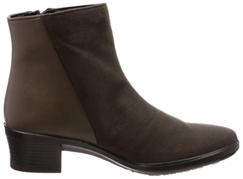 TOP DRY (Asahi Top Dry) Women's Rain Boots, Waterproof, Gore-Tex, Side Zipper, Gray, Size 24.5 cm, 3E, TDY-3969