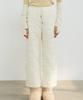 Tieseueichi Wave Pants - Ivory