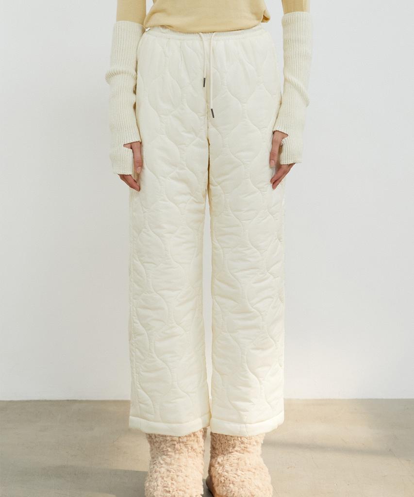Tieseueichi Wave Pants - Ivory