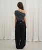 MARROT Curved Cotton Pants_Black