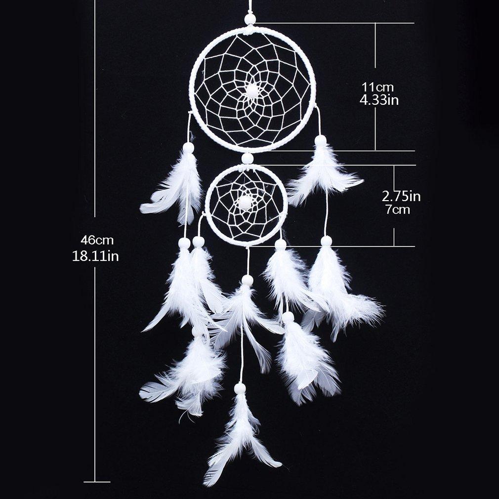 New Dream Catcher Feather Weaving Crafts Dream Catcher Aerial Charm Creative Dream Catcher Wind Chimes Home Room Decorations