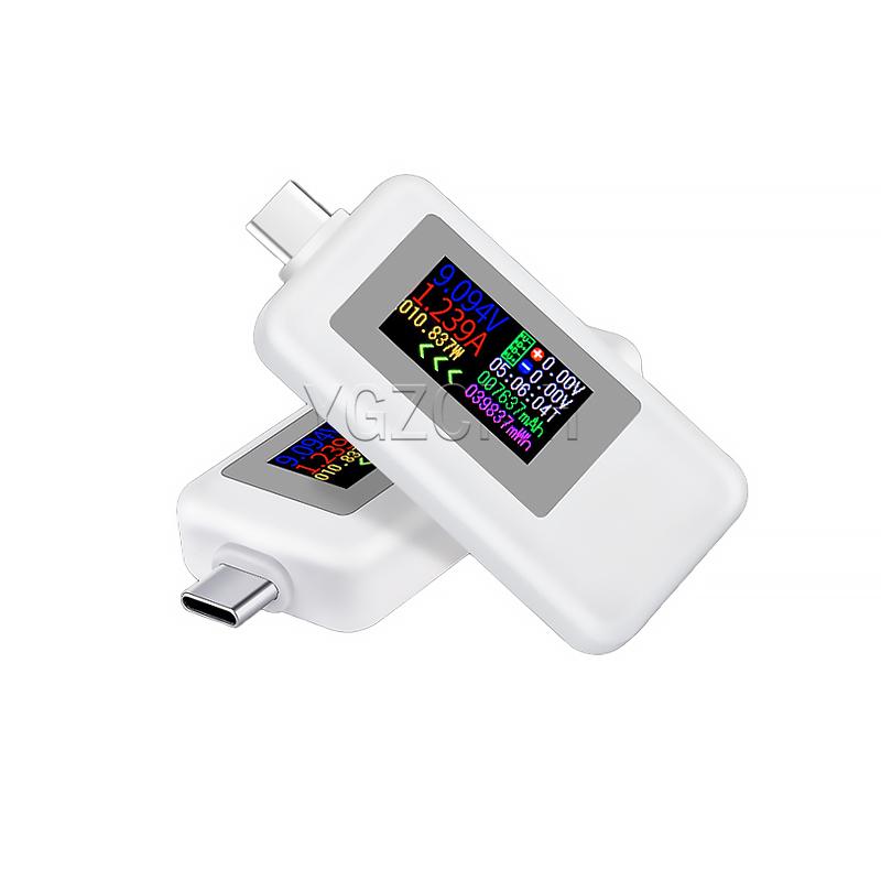 USB / Type-c Tester Multi-function Digital Display DC Voltage Ammeter Power Meter Mobile Power Charger Indicator