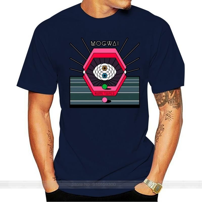 Men t shirt Mogwai Rave Tapes Tee Shirts black Cheap fashion d tshirt novelty tshirt fashion tshirt men cotton brand teeshirt S