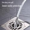 Powerful Pipe Dredger: Household Sewer Rod & Hair Cleaning Hook for Kitchen Sink and Floor Drain