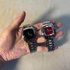 Y2K Square Digital Watch for Women Men Retro Fashion Quartz Wristwatch Minimalist Ins Streetwear