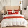 European Style Velvet Lace Trimmings Bed Runner Home Hotel Decoration Bed Flag Wedding Room Bed Tail Pillowcase