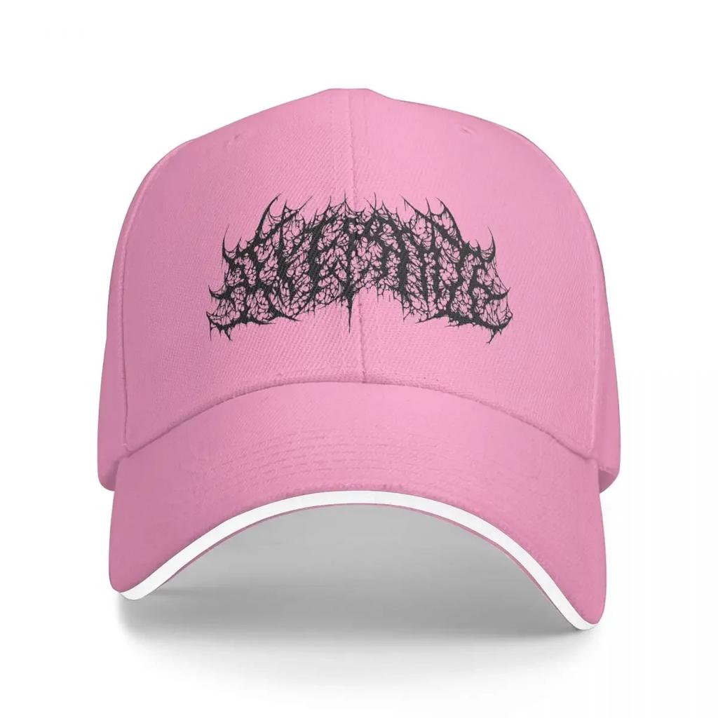 Casquette Logo Death Metal AKIProd Casquettes de Baseball Décontractées Chapeau Réglable Hip Hop Été Unisexe Casquettes de Baseball Personnalisable Polychrome