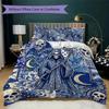 Death Pattern Bedding uilt Set uilt Cover Pillowcase Home Decoration Birthday Gift (1 * duvet cover + 2 * pillowcase  without core)57