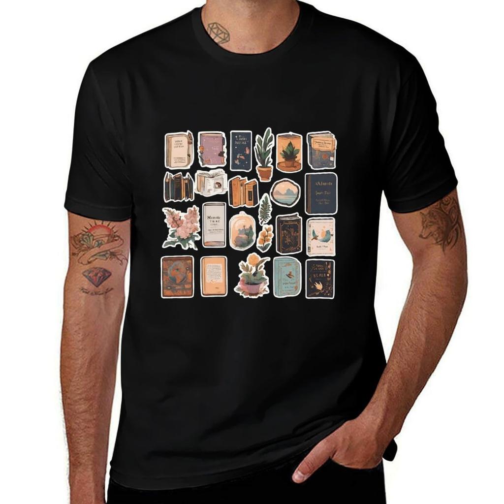 Legends Lore Library Tshirt Urban Style Casual Short Sleeve Top