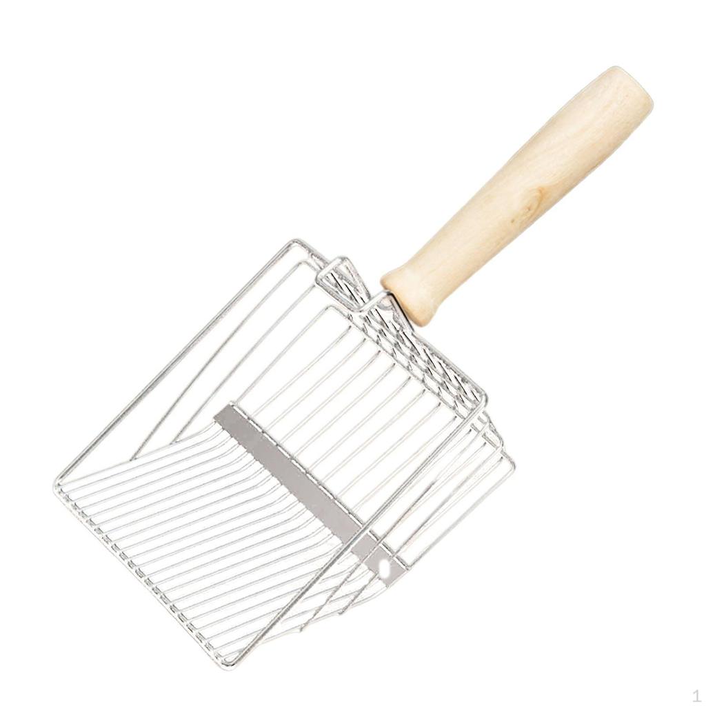 Kočičí lopatky na stelivo Sítko pro mazlíčky Lopatka Kotě Akvarijní písek Dvě různé mezery(10mm/4mm)