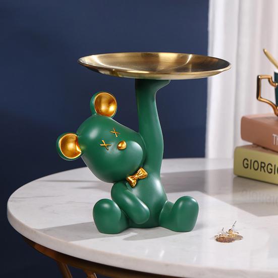 Creative Bear Storage Tray Cartoon Gift Keep Tidy