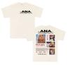 Sängerin ANA UnisexA Tour 2025 neues Album T-Shirt Unisex Damen 100% Baumwolle Oversized T-Shirts Retro Ästhetik Mode T-Shirt Streetwear