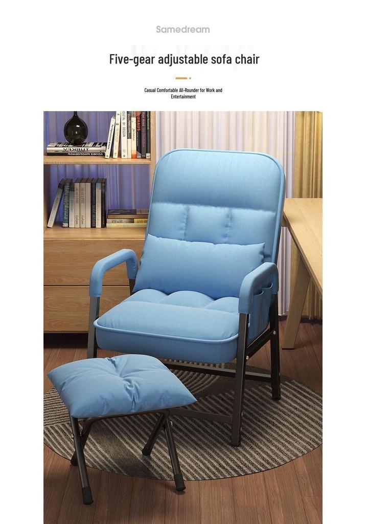 Adjustable Reclining Office Chair for Home and Dorm
