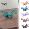 Educational Science Teaching Aid 3D Printed Articulated Dragonfly Model, Flexible Realistic Animal Fidget Toys, Toy Stress Relief Desktop Ornament,