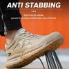 Large Size 48 Safety Shoes Men Anti-smash Anti Puncture Indestructible Shoes Men Steel Toe work Boots Protective Shoes Non-slip