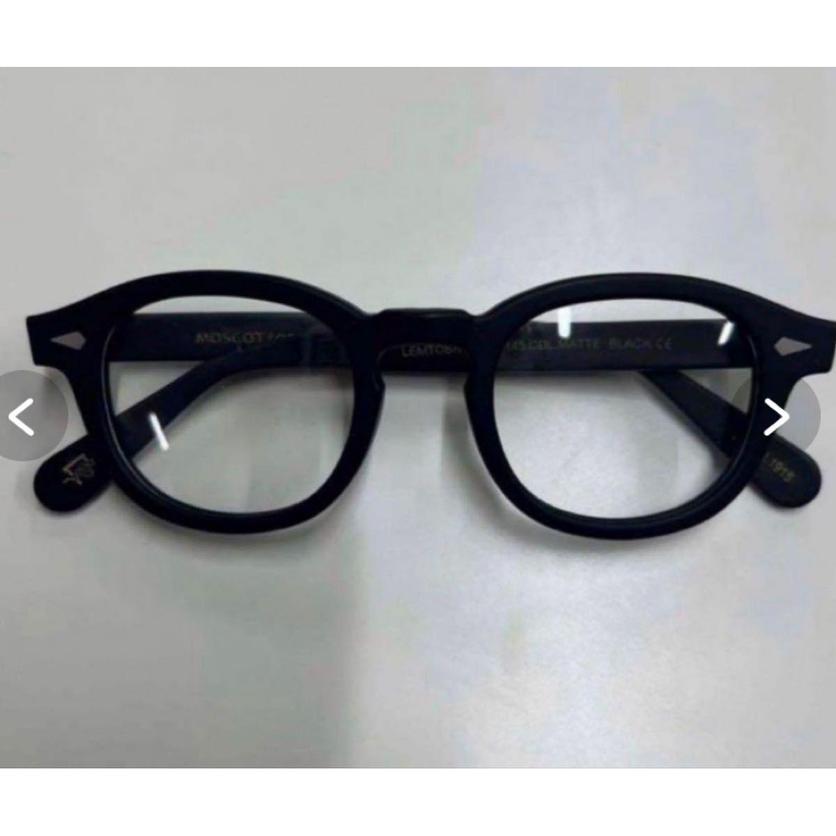 Used MOSCOT Remtosh Glasses Matte Black Sunglasses