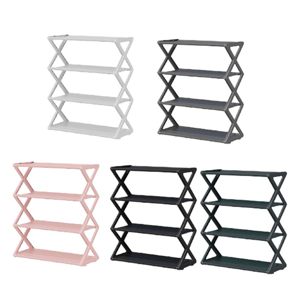 Stojak na buty w kształcie litery X do użytku domowego, wielofunkcyjny, odporny na kurz, szafka na buty, wielowarstwowy, oszczędzający miejsce stojak na buty