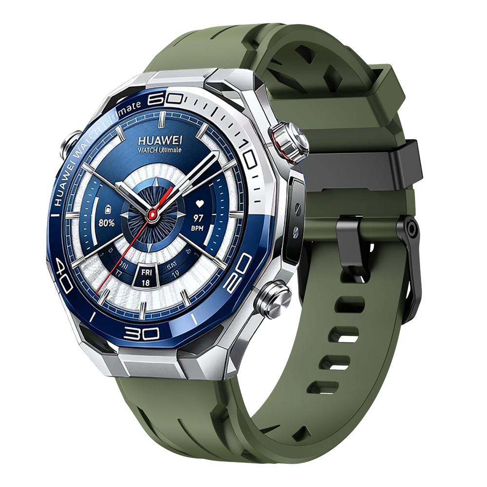 22mm Silicone Band for Huawei Watch Ultimate 2  Sports Watchband Compatibale with Huawei Watch GT6 Pro GT6 GT5 GT4 GT3 46mm