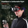 Silicone Anti-Sweat Face Eye Pad Cover Pressure-relieving Head Strap Headband for DJI Avata FPV Headset Accessories