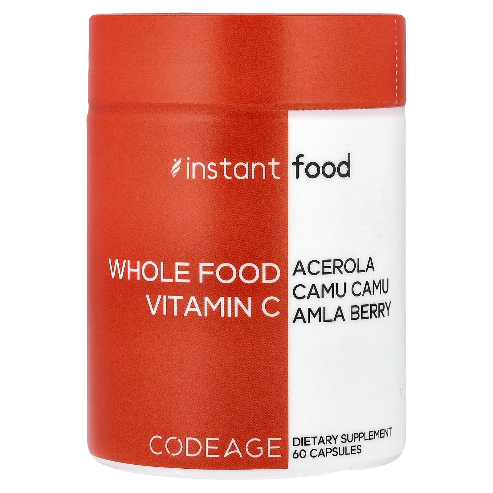 

Natural Food Vitamin C, 60 Capsules