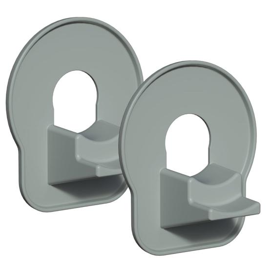 2 ks Držák bazénové hadice Bezvrtací Podpěra bazénové hadice Zabraňuje zalomení a prověšení Držák hadice pro nadzemní bazény