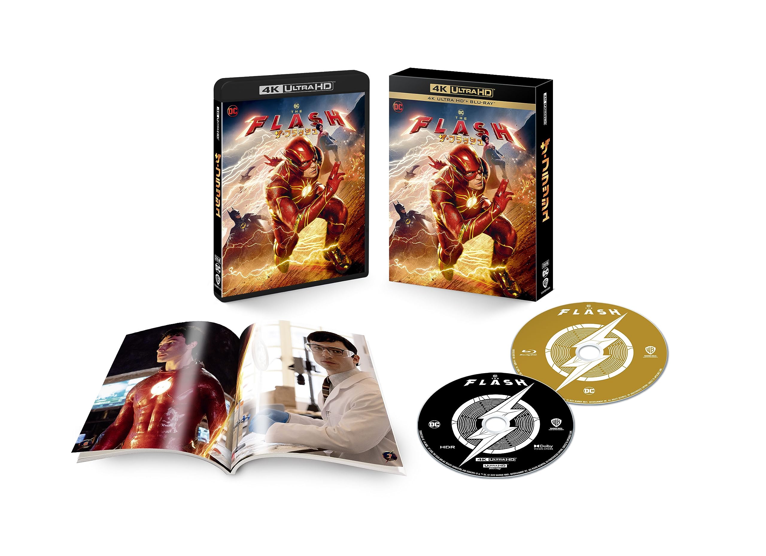 

Press The Flash ULTRA HD Set with ULTRA HD (First Edition) (4K & Blu-ray Set) (2-Disc Booklet) [4K + Blu-ray]