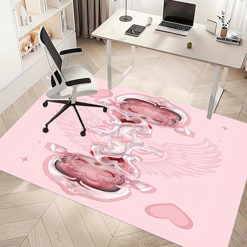 Skullpanda Print Area Rug - Soft,Washable Non-Slip Indoor Mat,Living Room,Home Office Decorative Rug